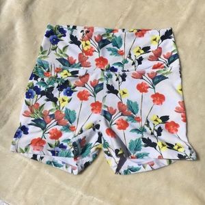 FABLETICS Floral Mini Bike Shorts size XS, 24